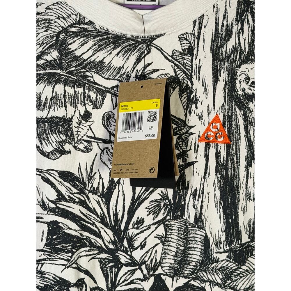 Nike ACG Men’s Jungle Animal Graphic Dri-FIT T-Shirt Small NWT - Picture 6 of 9
